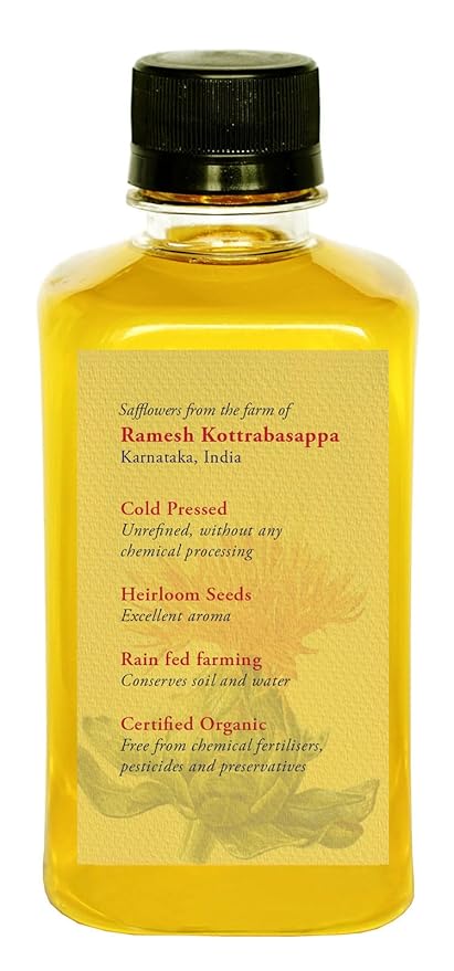 DAANA Safflower Oil for Skin: Certified USDA Organic, Extra Virgin, Cold Pressed (12 Fl Oz)