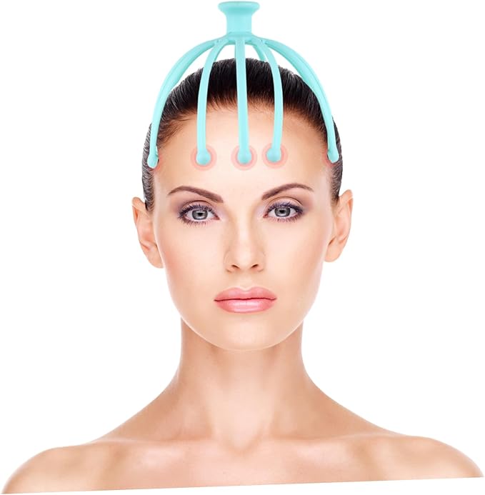 pp Massager Tool Multifunction Scalp Handheld Massage Stainless Steel Octopus