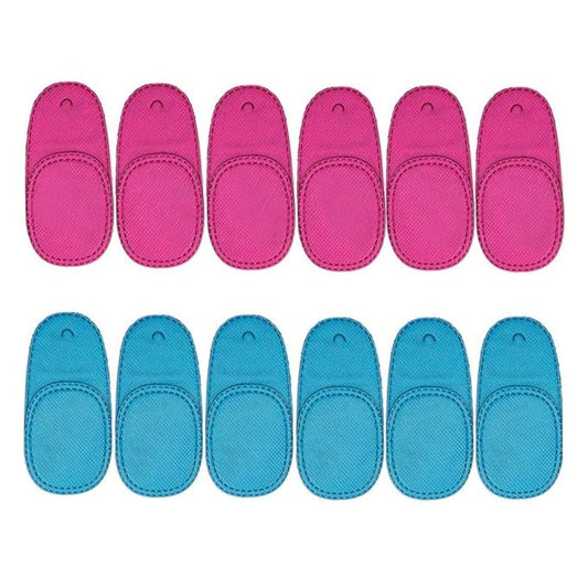 12PCS Amblyopia Eye Patch For Glasses, Children Weak Eye Patches for Strabismus Amblyopia, No irritation to skin (6 Pieces Pink, 6 Pieces Blue)