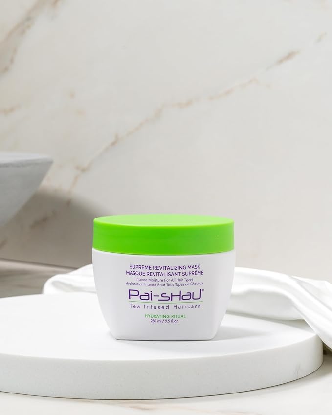 Pai-Shau Supreme Revitalizing Mask - Repairative Hair Treatment Suitable for All Hair Types - 9.5 Fl Oz