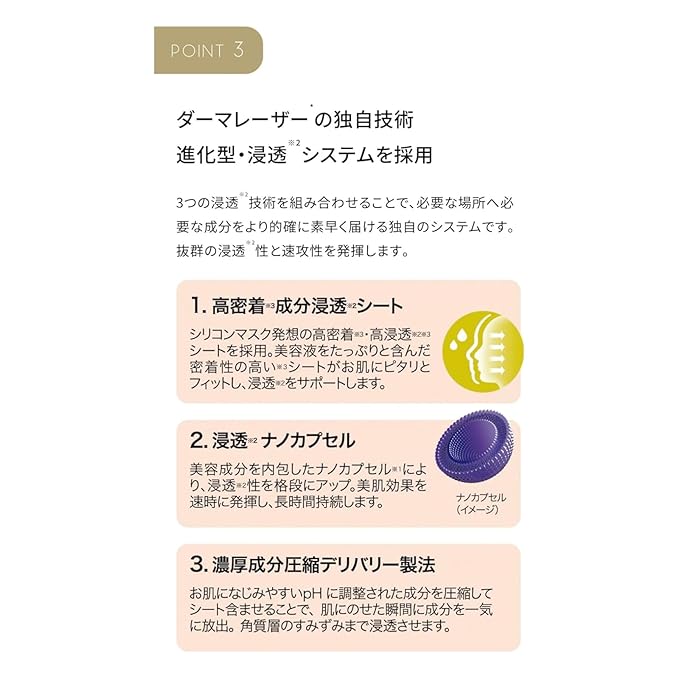 [Intensive Sebum Trouble Care Mask] Derma Laser Super AZ100 Mask, 7 Pieces