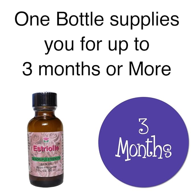 WOMEN'S THERAPEUTIC INSTITUTE Estrogen Body Oil, Cleaner than Estrogen Cream, Bioidentical Natural Super Pure, Up to 3 Months Supply or More in One Bottle