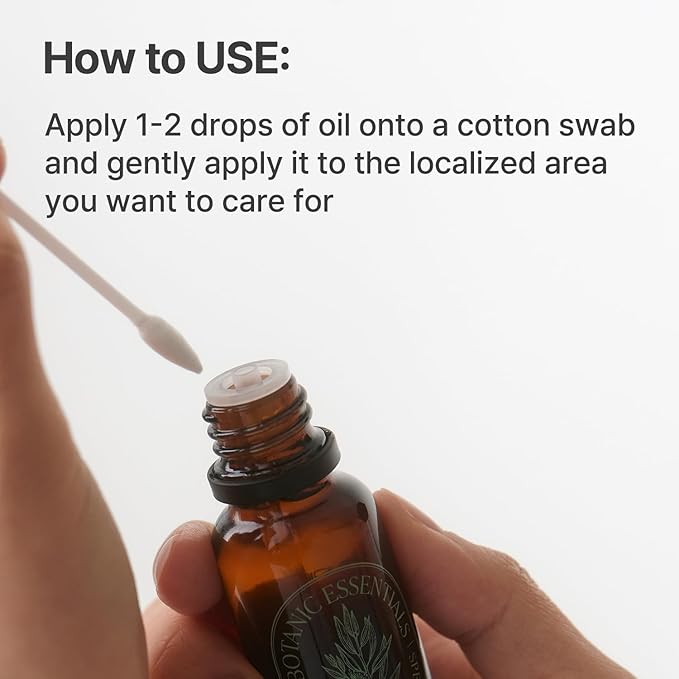 Tea Tree 100 Oil | Vegan | For Acne-Prone & Troubled Skin | High concentration of 100% Tea Tree Oil, Korean Skincare (0.33fl.oz * 3Pack)