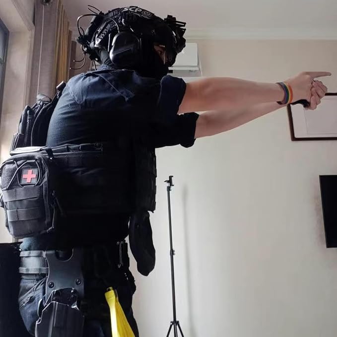 Azarxis Equipment Multi-Purpose Tactical EDC Admin MOLLE Pouch Utility Tools Bag Organizer Military Waist Belt Modular Attachment