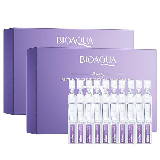 Retinol Serum for Face with Hyaluronic Acid – 1.5ml x 60PCS, Hydrating Facial Serum, Smoother Skin, Anti-Aging – Travel Size Skincare, Single-Use Vials Skincare(3.04 Fl Oz (Pack of 2))