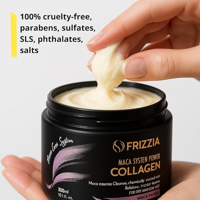 ULTRA Collagen Hair Mask, Argan Oil & Maca, Deep Repair, Hydration & Shine, Anti-Frizz Treatment for Dry & Damaged Hair, Salon-Quality Smoothness, 500ml