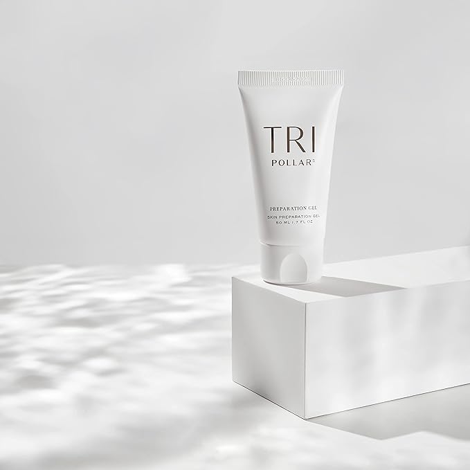 TriPollar Stop Preparation Gel 50ml (X4) - High Radio Frequency Skin Tightening Facial Machine Gel - Professional Home RF Anti-Aging Formula - Compatible with TriPollar Stop Devices - FDA Cleared