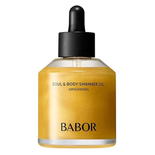 BABOR Soul & Body Shimmer Oil with Vitamin F for Supple and Smooth Skin, Fatty Acids & Plant Oils for Nourished Skin with Radiant Effect, 3.38 fl oz