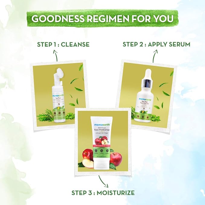 Mamaearth Tea Tree Face Serum for Acne Prone skin With Tea Tree & Salicylic Acid For Acne & Pimples – 30 ml