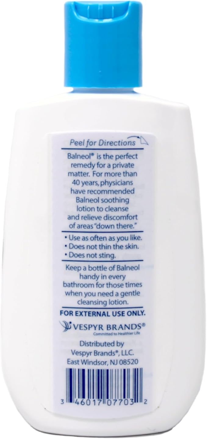 Balneol Hygienic Cleansing Lotion 3 oz (Pack of 9)