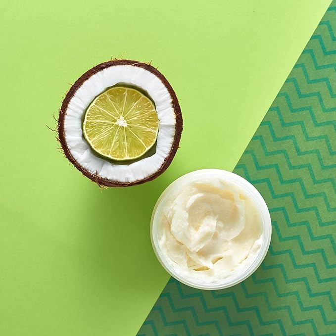 Coconut Lime Whipped Body Butter 5oz with Nourishing Shea Butter and Coconut Oil Paraben Free Vegan Made in USA…