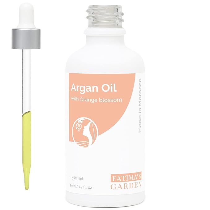 Fatima's Garden Argan & Orange Blossom Oil - Moisturizing Oil, 50ml