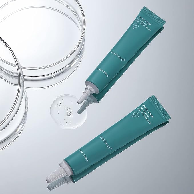 KIMTRUE Scalp Clear Gel for dry and oily scalp,Shampoo Pre-Cleanse,Removes Product Build-Up, Dirt and Oil,Cruelty Free 10ml x 5