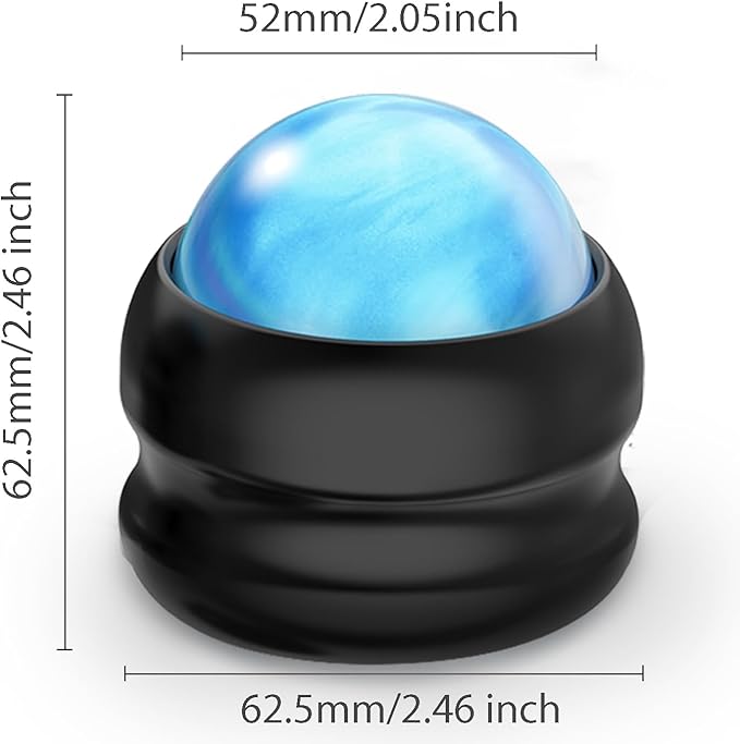 Manual Massage Roller Ball Massage Tool for Myofascial Release, Trigger Point Therapy, Muscle Knots,Back/Neck Pain, Muscles Recovery and Stress Relief