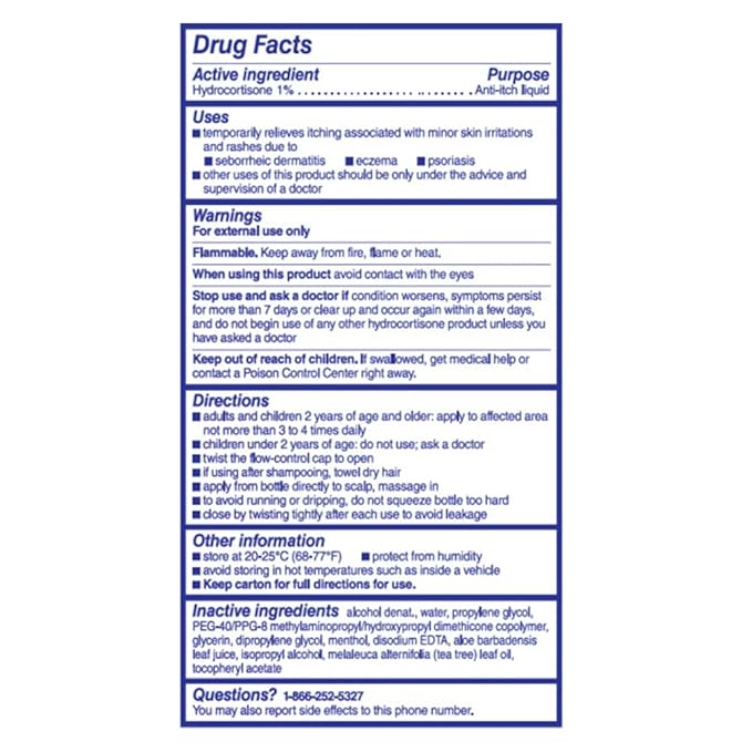 Scalpicin Max Strength Scalp Itch Treatment, 1.5 Ounce (Pack of 4)