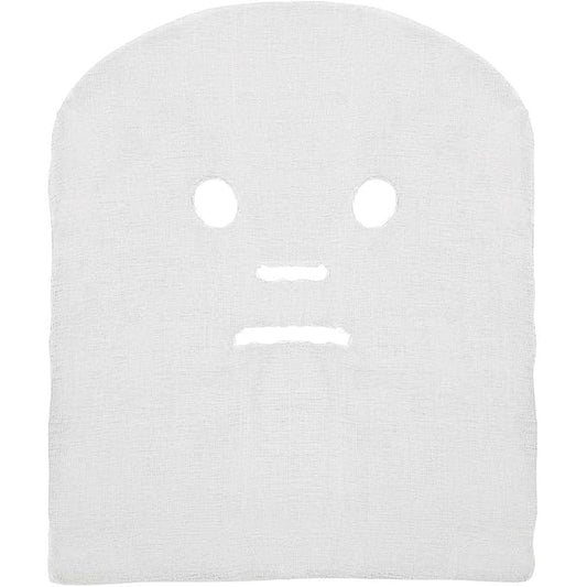 ForPro Professional Collection Precut Gauze Facial Mask, 100% Cotton Gauze, for High Frequency Facial Treatments and Masks, 100-Count