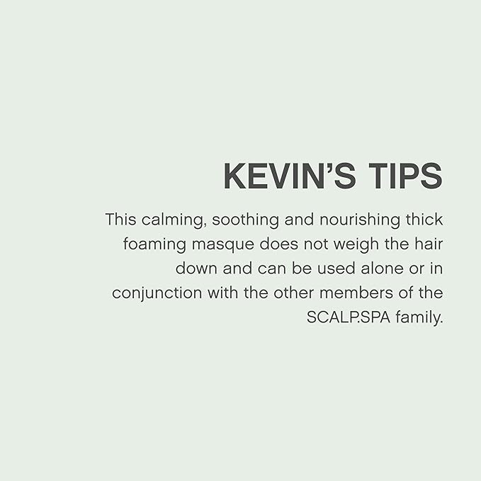 KEVIN.MURPHY SCALP.SPA TREATMENT - Calming Foam Masque - Scalp Treatments - Dry Scalp Relief - Scalp Care - With Carrot Root & Celery Seed Extract - 170 mL / 5.7 fl oz
