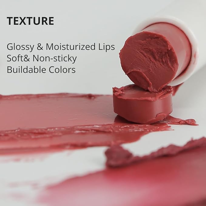 All Day Essential Tinted Lip Balm 02 Casual Nude | Natural Gloss Finish, Moisturizing Lip Care, Deep Nourishing Plant-Based Chapstick, Hydrating Lip Butter for Dry Cracked Chapped Lips