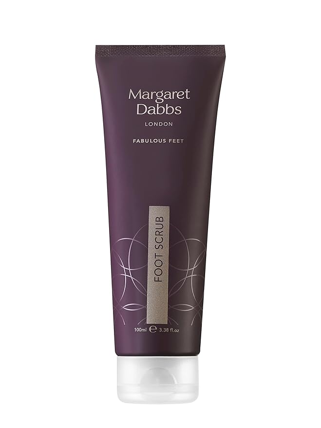 Margaret Dabbs London Fabulous Feet Exfoliating Foot Scrub Renews Dry and Dull Skin for All Skin Types with Pumice 100ml