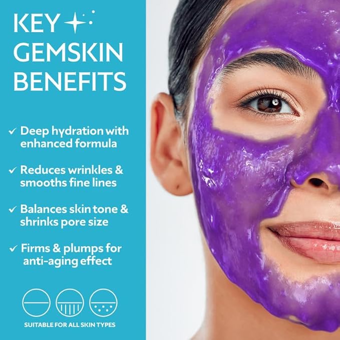 Jelly Mask set of 3 Combo Pack Peridot + Emerald + Diamond