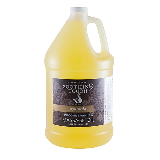 Soothing Touch W67357G Coconut Vanilla Oil, 1 Gallon