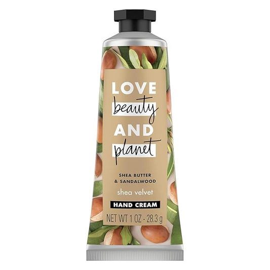 Love Beauty Planet Shea Butter & Sandalwood Shea Velvet Body Lotion 1 oz. (Pack of 5)