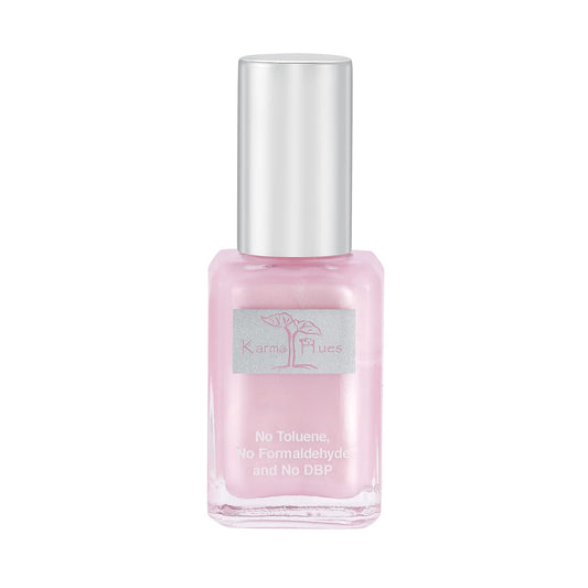 karma organic Natural Nail Polish, Vegan, and Cruelty-Free, No Toluene, No Formaldehyde, No DBP, and Free of TPHP, Pretty in Pink