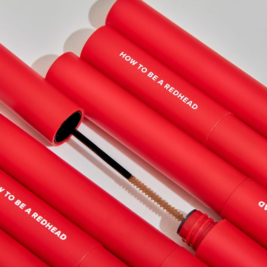 How to be a Redhead Finally Have Brows Longwearing Eyebrow Gel for Redheads, Universal Red Tinted Brow Gel, Cruelty-Free, As Seen On Shark Tank
