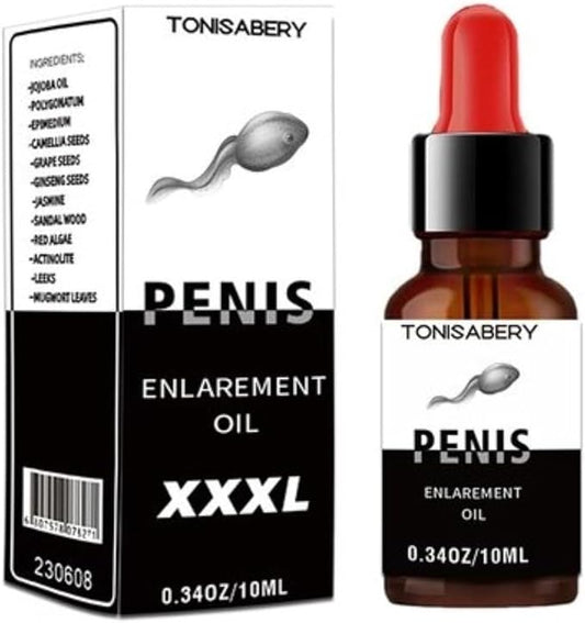 Massage Oil Enlargement Oil Increase Enlarge Gel Thicker Longer Stronger Large Size Enlarger Cream BLSEX for Men (F608-XXXL)