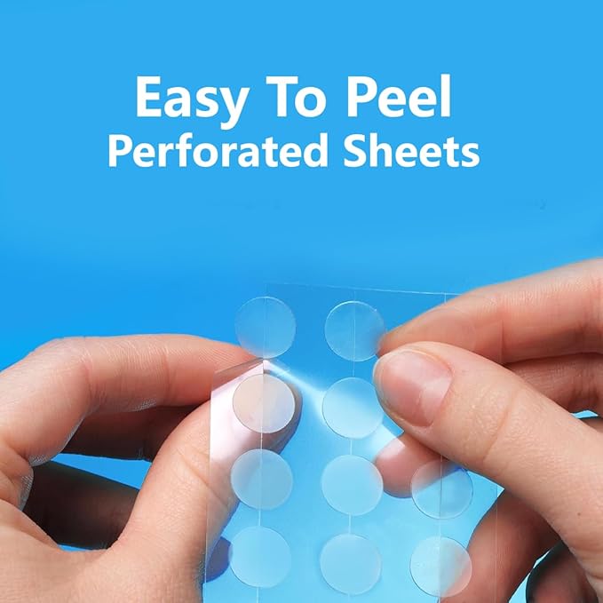 Pimple Patches for Face, Hydrocolloid Acne Patches, Absorb Zits and Blemishes, Invisible Spot Cover, Treatment for Breakouts, Acne Stickers with Salicylic Acid and Tea Tree Oil (36 Count)