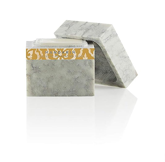 Zents Concreta Firming Repair Balm & Solid Parfum (Mandarin Fragrance) | Moisturizing Shea Butter & Coconut Oil for Skin | 1.25 fl oz