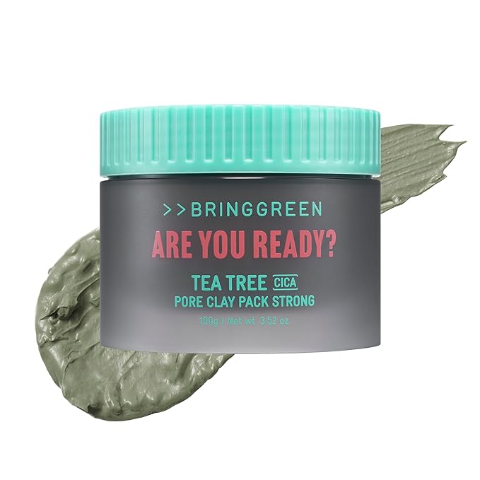 BRING GREEN X NETFLIX SQUID GAME Edition Tea Tree Cica Pore Clay Pack Strong 100g