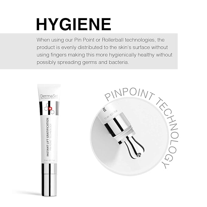 DermaSet Instant Face and Eye Lift | Face Skin Under Eye Tightening for Wrinkles, Lose Skin, Puffiness and Fine Lines | Fast Action Product within 5 Minutes | 0.51 Fl Oz (Pack of 1)