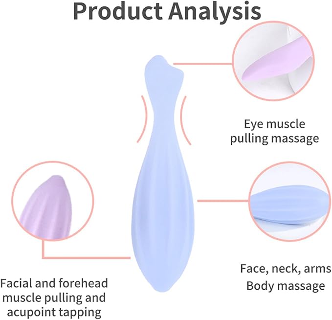 LIANXUE Silicone Face Roller Multifunctional Beauty Roller Skin Care for Face Roller Massager Moisturizing Beauty Tools