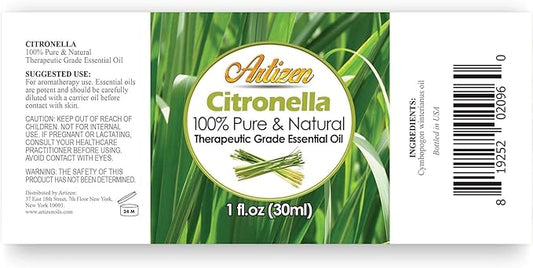 Artizen 30ml Oils - Citronella Essential Oil - 1 Fluid Ounce