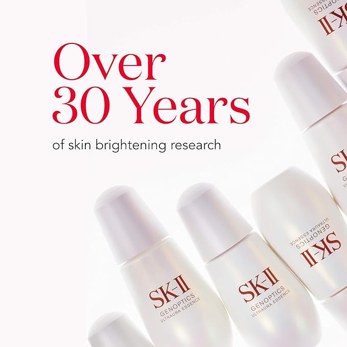 SK-II GenOptics Essence Brightening Serum - Radiance Boosting Face Serum to Target Sun Spots, Dullness & Uneven Texture - Improves Natural Regeneration for Youthful Skin (1.7 oz)
