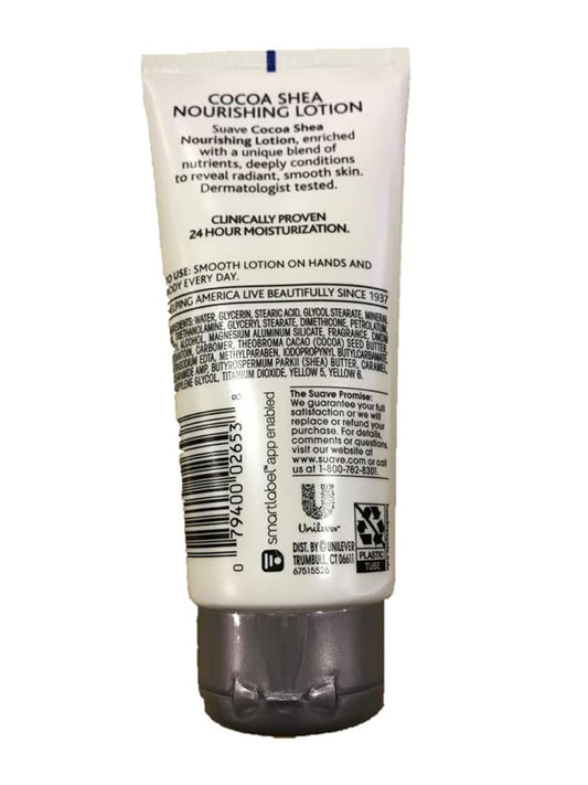 Suave Skin Therapy Cocoa Butter Moisturizer With Shea Butter, 3 fl oz