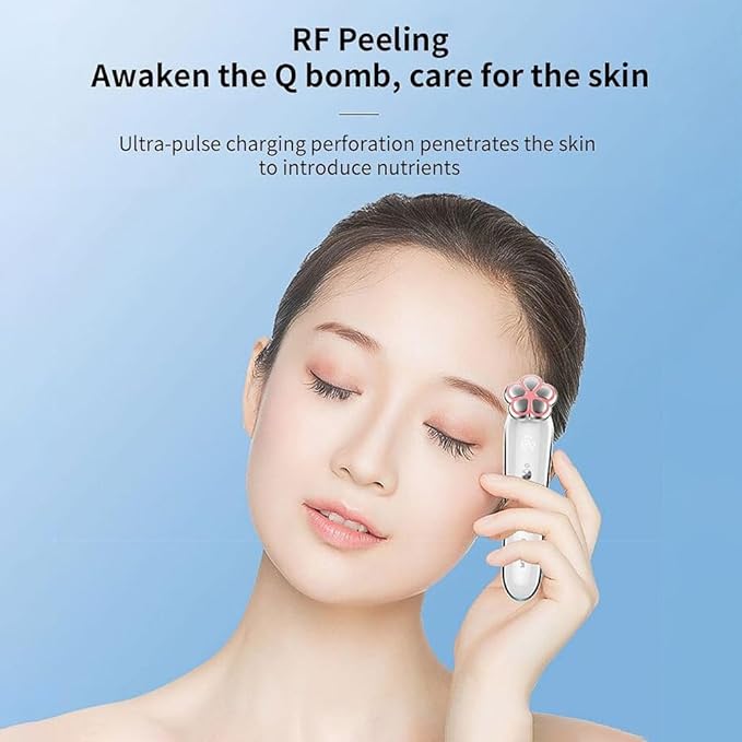 Puffy Eyes Treatment | Eye Puffiness | Eye Bags | Crows Feet | Fine Line Reducing -Under Eye, Plump Lips Wrinkle Repair Tool - Daily Anti-aging Treament - Skin Care (Red)