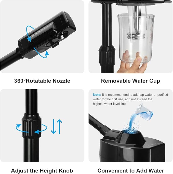 Professional Facial Steamer, Face Steamer with Hot Mist, Esthetician Facial Steamer Salon Spa Beauty Skin Care Equipment