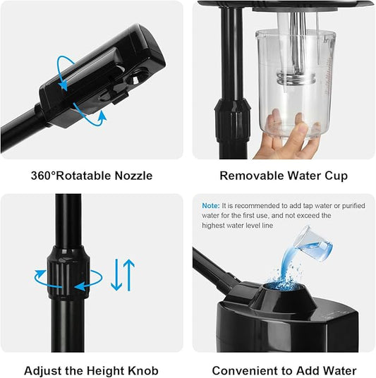 Professional Facial Steamer, Face Steamer with Hot Mist, Esthetician Facial Steamer Salon Spa Beauty Skin Care Equipment