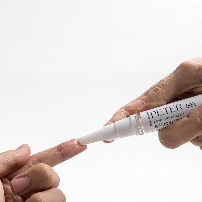 0.1% SALICYLIC ACID GELO.1% A CNE TREATMENT Gel, 30 Day Supply, Retinoid Treatment for Face with 0.1% SALICYLIC, Gentle Skin Care for Acne Prone Sensitive Skin, 15g Tube