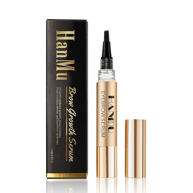 Eyebrow Growth Serum for Women & Men - Rapid Eyebrow Enhancer 4.5ml | Natural & Gentle Formula for Thicker Fuller Brows with Visible Results in 4-6 Weeks