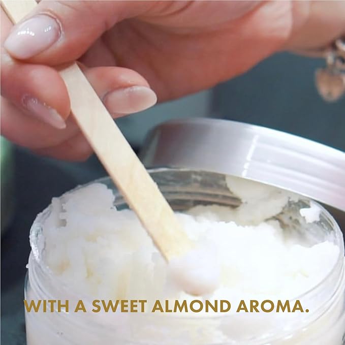 Miraveda by Italwax Almond Scrub - 250ml / 8.45fl.oz - With coconut and almond oil – Ideal for hand care