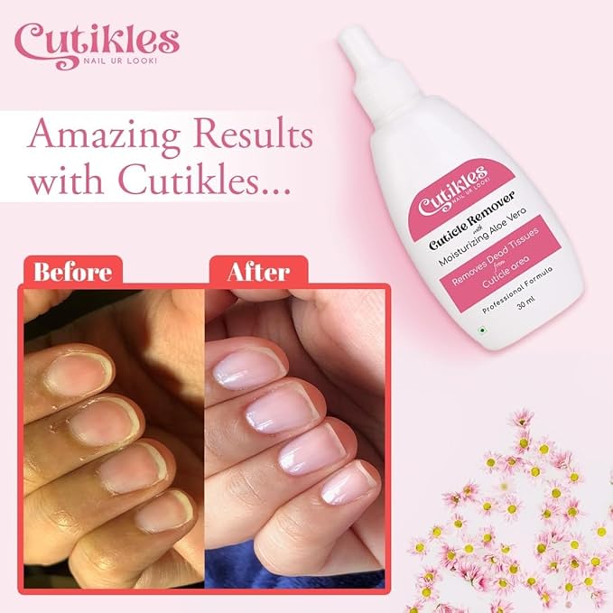 CutiCouple - Combo Pack of Cuticle Remover & Cuticle Oil - 1.33 Fl oz