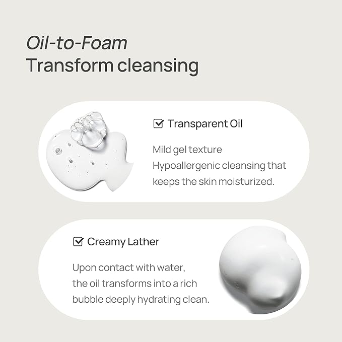 Vegan Low pH Foaming Oil Cleanser