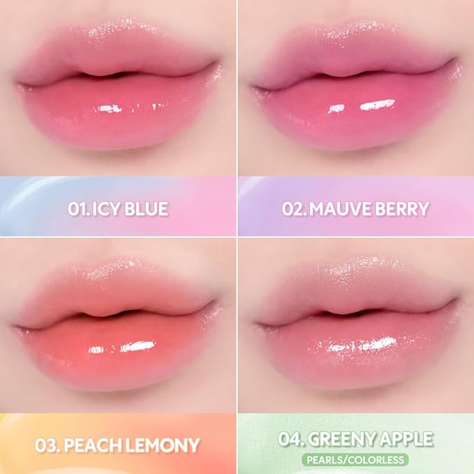 TIRTIR Water Mellow Lip Balm, 02 Mauve Berry, 0.11 Fl Oz – pH Color Changing Organic Korean Lip Care, Lightweight Deep Hydration Lip Moisturizer for Women Men, Paraben Free