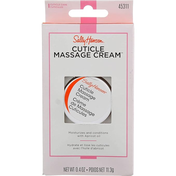 Sally Hansen Cuticle Massage Cream 0.4 Ounce (12ml) (6 Pack)