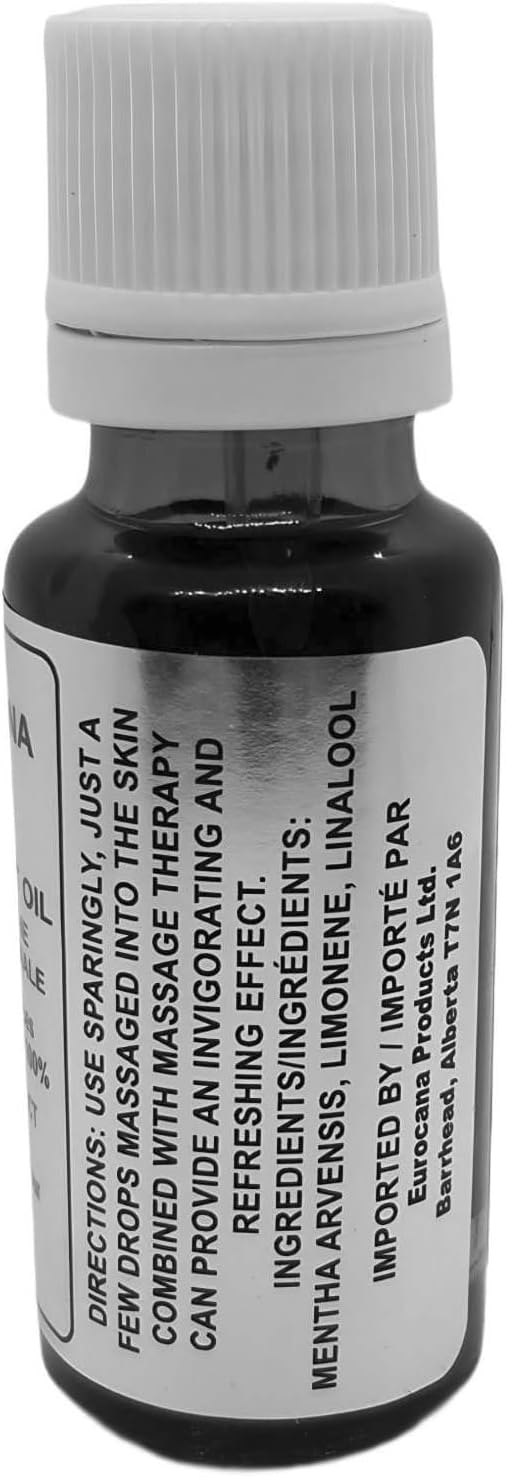 Hagina Original Japanese Mint Oil | 100% Natural Product for Spot Massage | Helps Promote Circulation & Sinus Congestion Relief Oil (20ml)