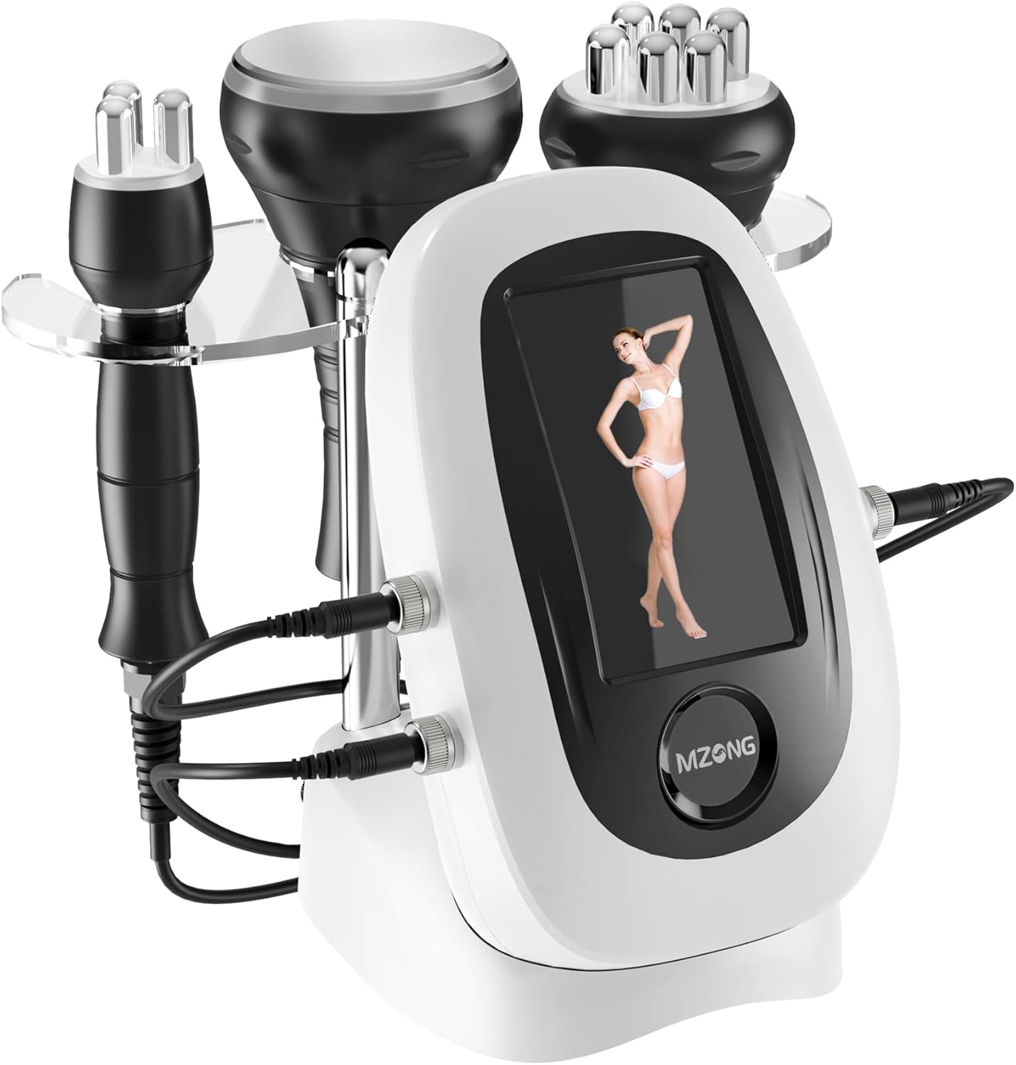 MZONG Non - Wireless RF Skin Rejuvenator - LED Light Combo for Face & Body Wrinkle Reduction