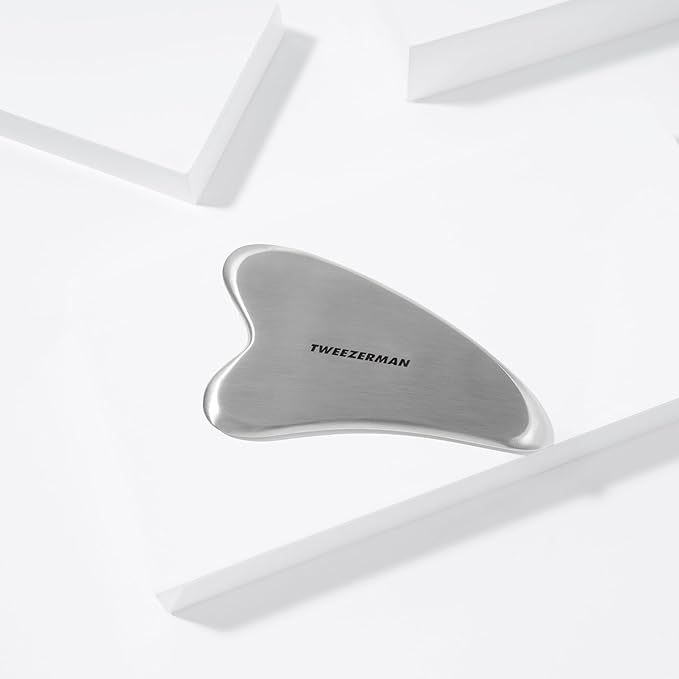 Tweezerman Stainless Steel Gua Sha Massager